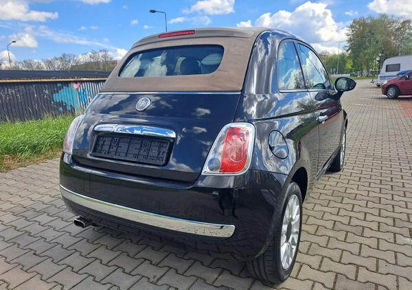 Fiat 500 cena 20900 przebieg: 159000, rok produkcji 2011 z Płoty małe 562